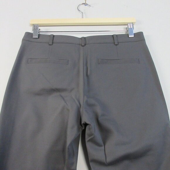 Club Monaco Capri Pants Women 6 Black Cotton Blend Mid Rise Cropped Casual 314 - Picture 6 of 10